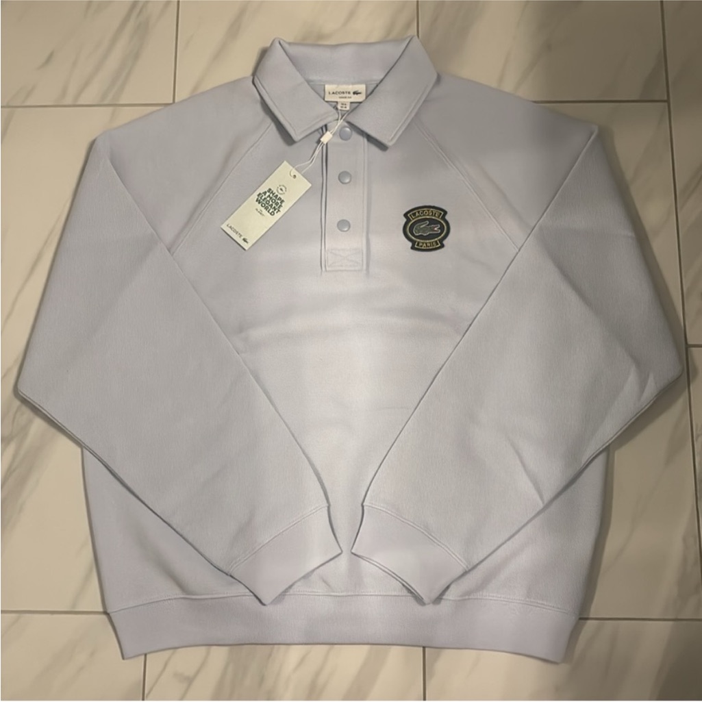 Mens Lacoste Paris Loose Fit Sweatshirt